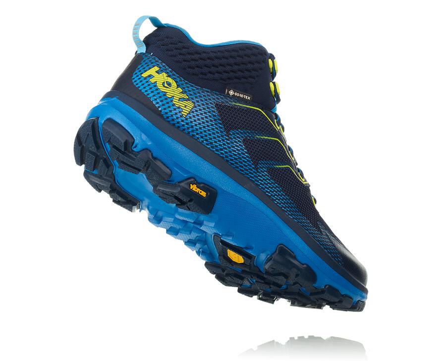 Hoka One One Yürüyüş Botları Erkek Lacivert - Toa Gore-Tex - OW7928130